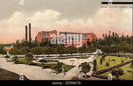 Oxnard, California Historic Post Cards Foto Stock