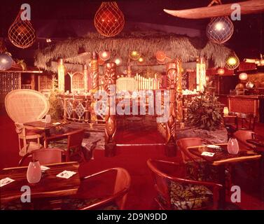 Tradewinds Restaurant, Oxnard, anni '60 Foto Stock