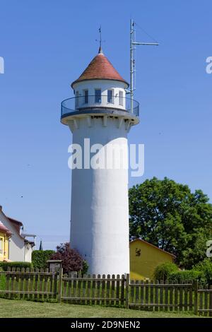 Usedom torre pilota, Karnin, Meclemburgo-Pomerania occidentale, Germania Foto Stock