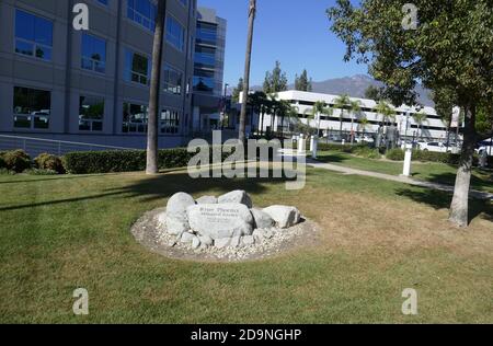 Arcadia, California, USA 4 novembre 2020 UNA visione generale dell'atmosfera del River Phoenix Memorial Garden presso il Methodist Hospital a 300 W. Huntington Drive il 4 novembre 2020 ad Arcadia, California, USA. Foto di Barry King/Alamy Stock foto Foto Stock