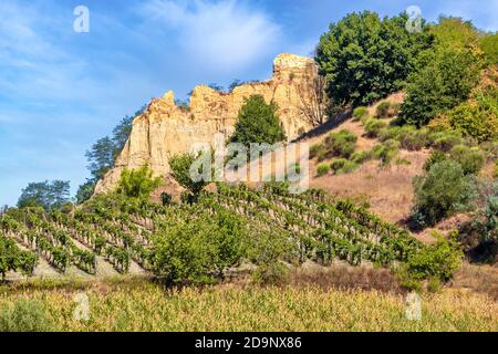 Le Balze in Valdarno, Castelfranco Piandiscò, Arezzo, Toscana, Italia Foto Stock