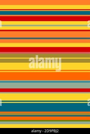 Linee colorate. Moquette dal design colorato. Sfondo multicolore. Foto Stock
