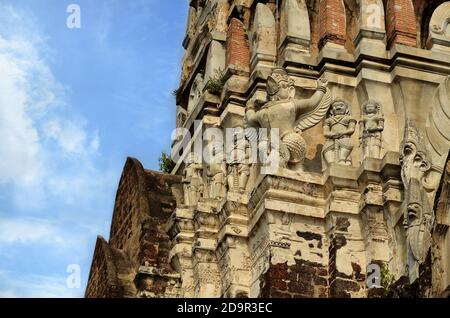 Monumenti di buddha, rovine di Ayutthaya Foto Stock