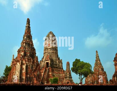 Monumenti di buddha, rovine di Ayutthaya Foto Stock