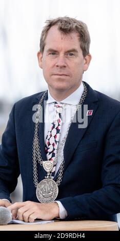 05 settembre 2020, Schleswig-Holstein, Kiel: Ulf Kämpfer (SPD) è stato sindaco della capitale dello Stato dello Schleswig-Holstein Kiel dall'aprile 2014. Foto: Markus Scholz/dpa Foto Stock