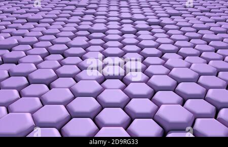 Astratto Honeycomb sfondo . illustrazione 3d. Foto Stock