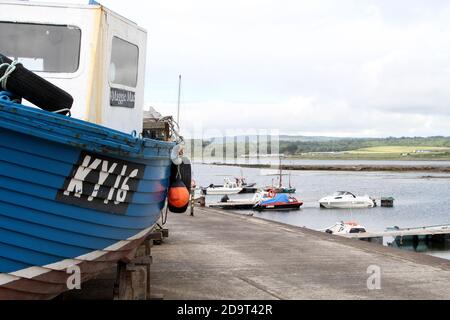 Maidens Harbour, Maidens Village, South Ayrshire, Scotland, UK il pittoresco porto si trova sulla costa occidentale della Scozia nel Firth of Clyde Foto Stock