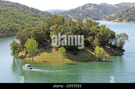 Febbre dell'isola - Lago Sonoma, California, Stati Uniti Foto Stock