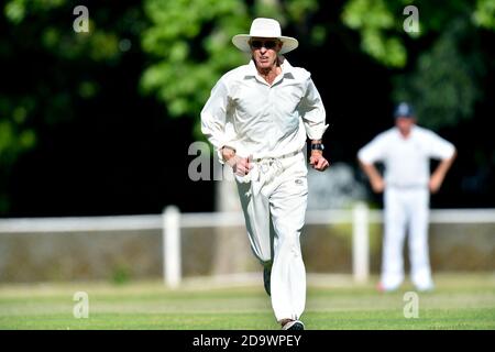 8 nov 2020. Benalla Bushrangers over Sixties contro Wodonga. Foto Stock