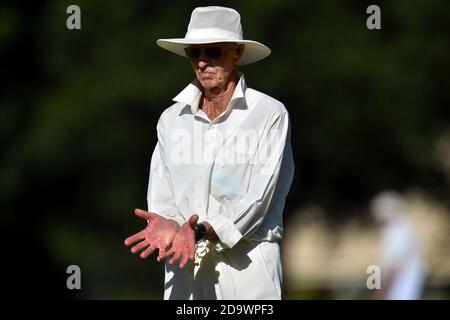 8 nov 2020. Benalla Bushrangers over Sixties contro Wodonga. Foto Stock