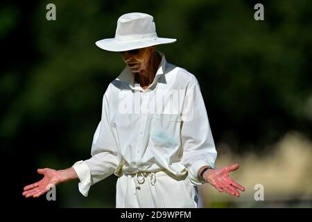 8 nov 2020. Benalla Bushrangers over Sixties contro Wodonga. Foto Stock