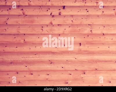 Parete in legno di legno, retro vintage instagram stile filtrato Foto Stock
