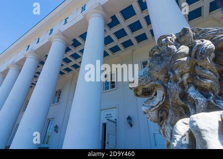 Putbus: Casa di bagno di Goor, Ostsee (Mar Baltico), isola di Rügen, Meclemburgo-Vorpommern, Germania Foto Stock