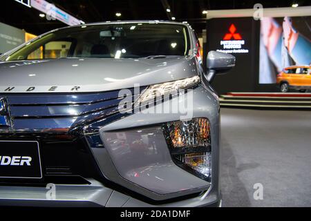 Mitsubishi Xpander Cross in mostra al 41° SALONE INTERNAZIONALE DELL'AUTOMOBILE DI BANGKOK 2020 il 14 luglio 2020 a Nonthaburi, Thailandia. Foto Stock