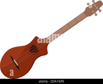 Dulcimer instument , illustrazione,vettore su sfondo bianco Illustrazione Vettoriale