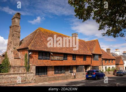 Regno Unito, Inghilterra, East Sussex, Pevensey, Castle Road, The Old Mint House Foto Stock