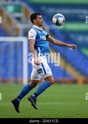 Maxime Colin di Birmingham durante la partita del campionato Sky Bet al St. Andrew's Trillion Trophy Stadium, Birmingham. Foto Stock