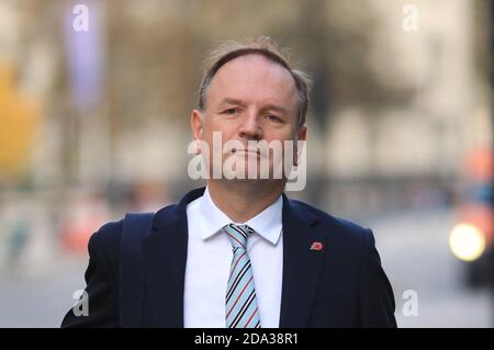 NHS Chief Executive, Sir Simon Stevens, a Westminster, Londra. Foto Stock