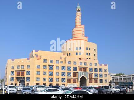 Vista di Fanar, è una delle più importanti destinazioni turistiche in Qatar Foto Stock