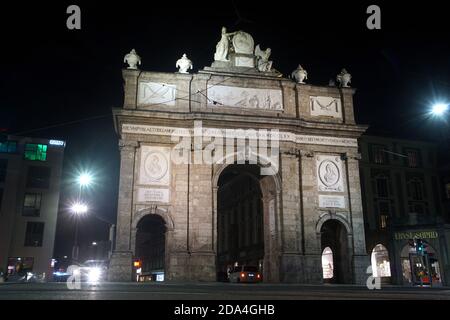 L'arco trionfale di Innsbruck, Austria Foto Stock