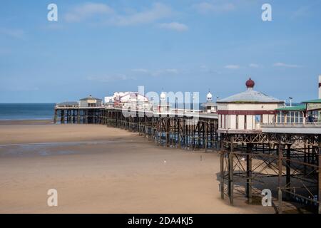 The North Pier a Blackpool Agosto 2020 Foto Stock