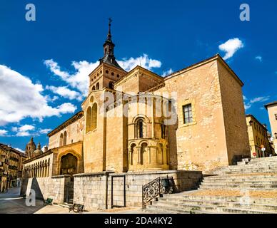 Chiesa di San Martin a Segovia, Spagna Foto Stock