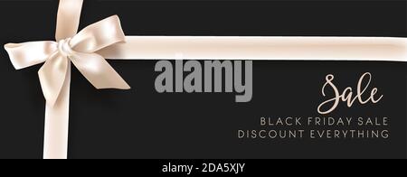 Vendita e riduzione del Black friday Holiday sito web Illustrazione Vettoriale