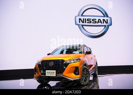 All New Nissan Kicks e-POWER 2020 in mostra al 41° SALONE INTERNAZIONALE DELL'AUTOMOBILE DI BANGKOK 2020 il 14 luglio 2020 a Nonthaburi, Thailandia. Foto Stock