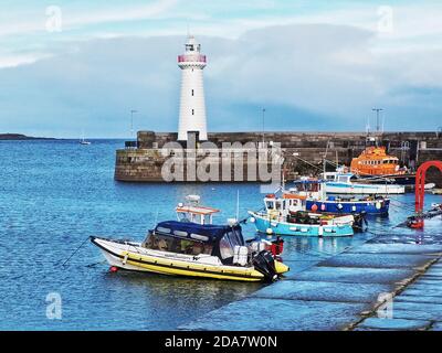 Viste di Donaghadee Foto Stock