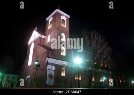 Cattedrale Basilica degli apostoli San Pietro e San Paolo di Kaunas, Lituania Foto Stock