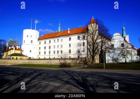 Il Castello di riga, Lettonia Foto Stock