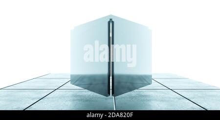 matrice della tecnologia infinity sfondo astratto illustrazione del rendering 3d Foto Stock