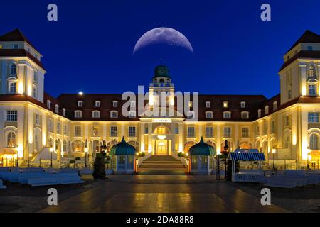 Baltic Seaside Resort in Binz a Ruegen Isola, Meclemburgo-Pomerania Occidentale, Germania, Europa Foto Stock