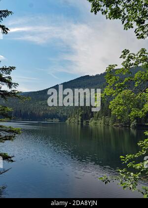 Riserva naturale del Ödensee nel Salzkammergut Foto Stock