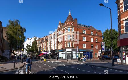 West End Lane, West Hampstead, Londra NW6, Inghilterra, Regno Unito. Foto Stock