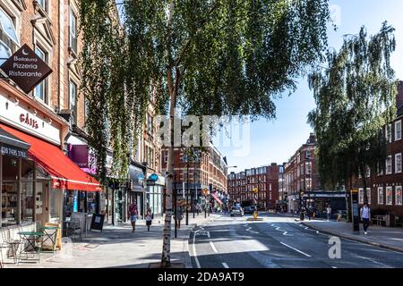 West End Lane, West Hampstead, Londra NW6, Inghilterra, Regno Unito. Foto Stock