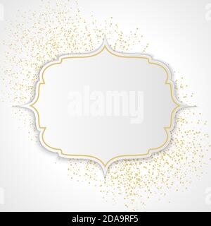 Illustrazione di sfondo di un quadro di partito astratto Foto Stock