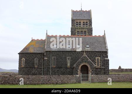 Chiesa di San Edoardo, Sanday, Isola di canna Foto Stock