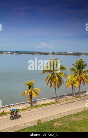 Cuba, Cienfuegos, Malecon Foto Stock