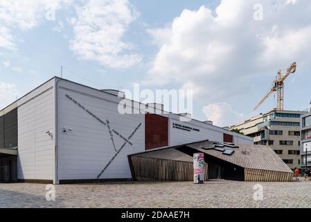 Berlino, Germania - 29 luglio 2019: Accademia W. Michael Blumenthal del Museo Ebraico di Berlino. Foto Stock