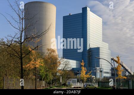 Datteln 4 centrale elettrica, ultima centrale a carbone da costruire, aperta 2020, Datteln, NRW, Germania Foto Stock