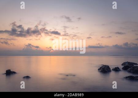 Dassia, Corfù Foto Stock