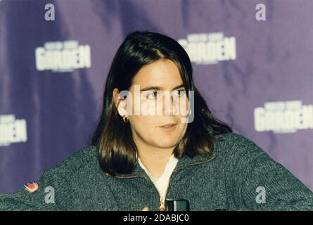 Giocatore di tennis spagnolo e allenatore Conchita Martinez, WTA tour Chaps 1995 Foto Stock