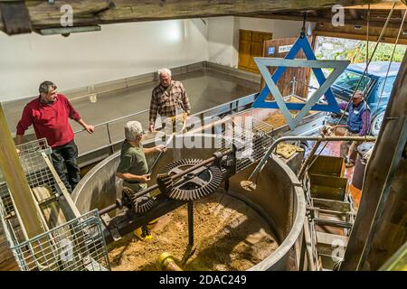 Birreria tradizionale Zoigl a Falkenberg, Germania Foto Stock