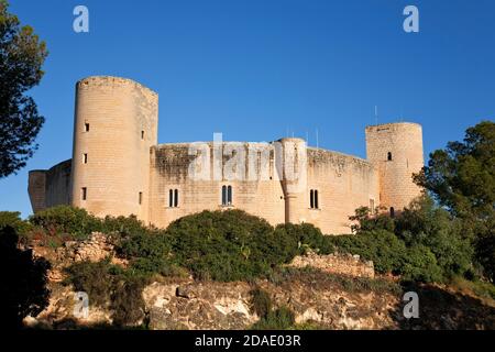 Geografia / viaggio, Spagna, Maiorca, Palma, Castell de Bellver a Palma di Maiorca, diritti aggiuntivi-clearance-Info-non-disponibile Foto Stock