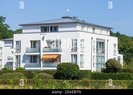 Edifici residenziali moderni, celle, bassa Sassonia, Germania, Europa Foto Stock