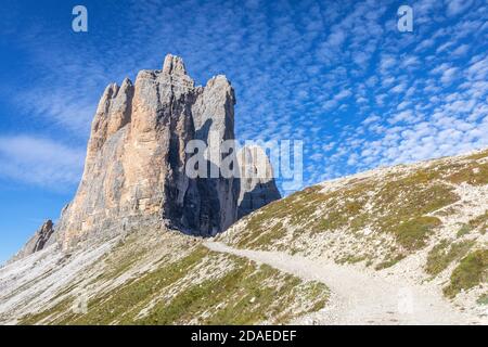 Monte delle Dolomiti, Monte delle Dolomiti, Monte delle Dolomiti, provincia di Belluno, Veneto, Italia, Europa Foto Stock