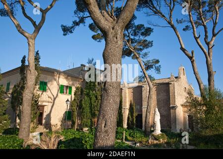 Geografia / viaggio, Spagna, Maiorca, Llucmajor, monastero Santuari de nostra Senyora de cura al Pui, Additional-Rights-Clearance-Info-Not-Available Foto Stock