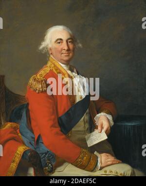 WILLIAM PETTY, II conte di Shelburne (1737-1805) anglo-irlandese britannico Whig statista e primo ministro in un ritratto del 1791. Foto Stock
