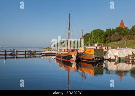 Geografia / viaggio, Germania, Meclemburgo-Pomerania occidentale, isola Poel, porto di Kirchdorf, isola Poel, B, diritti aggiuntivi-clearance-Info-non-disponibile Foto Stock